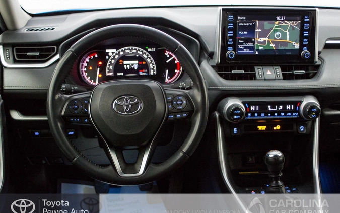 Toyota RAV4 cena 121900 przebieg: 102760, rok produkcji 2019 z Tyczyn małe 137